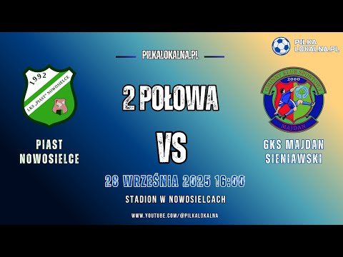 Retransmisja: 2. połowa meczu Piast Nowosielce – Majdan Sieniawski ⚽🎥 #football #goals #pilkalokalna