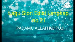 Download lagu Karaoke Lagu Sion No 21 mp3