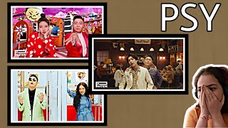 PSY - Celeb / 이제는 (Now) (feat. Hwa Sa) / That That (prod. &amp; feat. SUGA of BTS) | TEPKİ