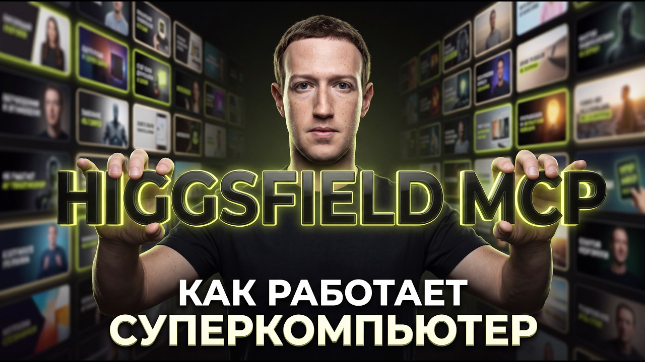 Higgsfield supercomputer как он работает ? | Как создавать UGC креативы при помощи higgsfield mcp