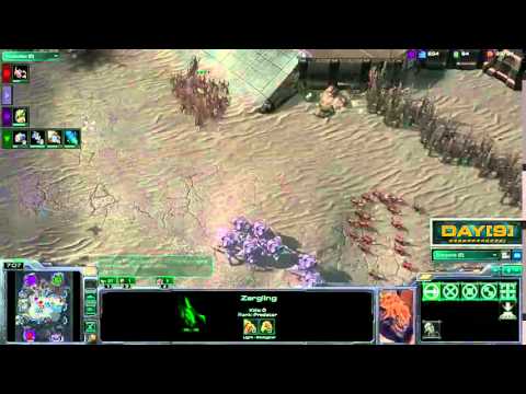 CSL Finals Game 3; 2v2 on War Zone Blip HD 720