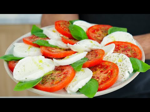 How To Make CAPRESE SALAD Like They Do In Capri!