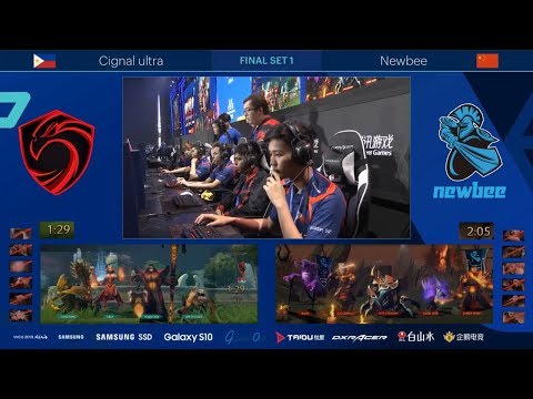 Cignal Ultra vs Newbee | PHI vs CHN | WCG Grand Finals 2019 DOTA 2