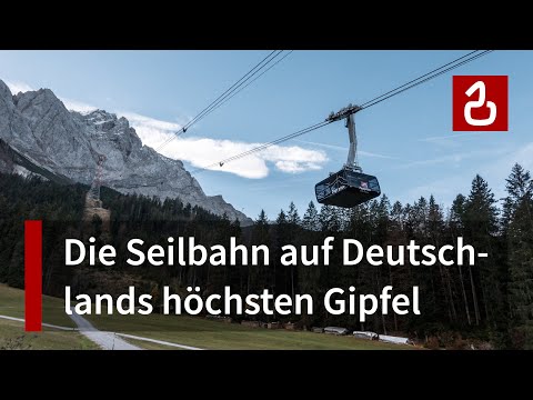 Seilbahn Eibsee - Zugspitze | Rekordseilbahn auf Deutschlands höchsten Gipfel | Doku 4K