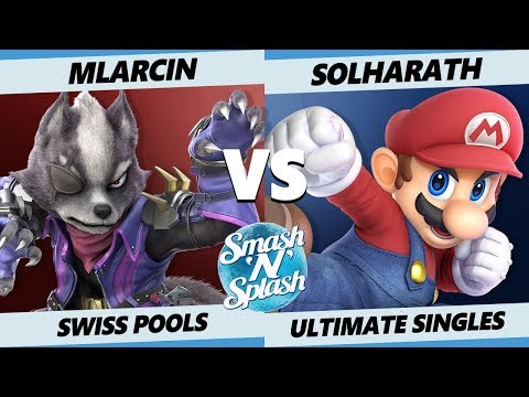 SNS5 SSBU - Mlarcin (Wolf) Vs. Solharath (Mario) Smash Ultimate Tournament Pools