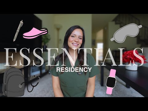 What You Need for Residency | Dr. Rachel Southard