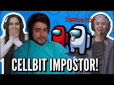 JOVENS REAGEM A COMPILADO DO CELLBIT MENTINDO NO AMONG US PROS AMIGOS