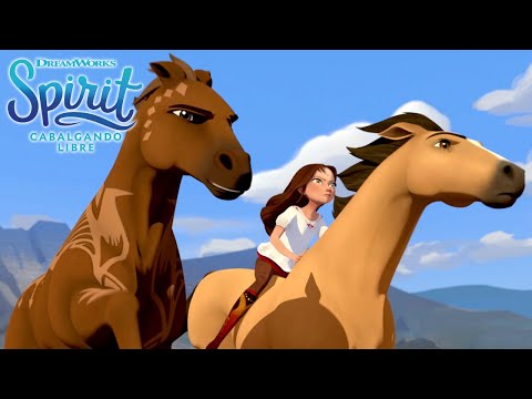 Lucky y el rescate peligroso | SPIRIT CABALGANDO LIBRE