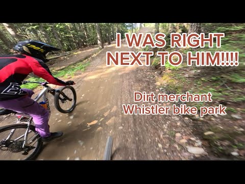 THE CRAZIEST LAP DOWN DIRT MERCHANT EVER!!! | WHISTLER BIKE PARK