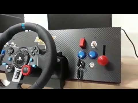 Painel Button Box LED MOD34