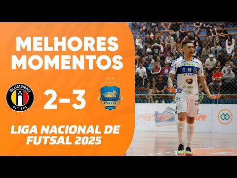 PATO SOFRE MAS CONSEGUE VIRAR PARTIDA E VENCE BLUMENAU FORA DE CASA! | MELHORES MOMENTOS