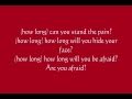 Red - Let It Burn Lyrics Video from Until We Have Faces