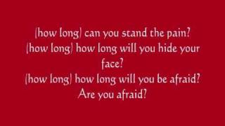 Red - Let It Burn Lyrics Video from Until We Have Faces