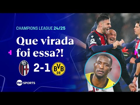 Gols e lances de Bologna x Borussia Dortmund