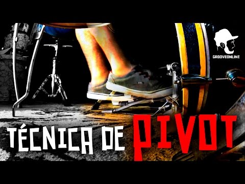 TÉCNICA DE PIVOT | GROOVE COM TOQUE DUPLO