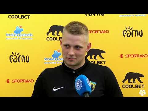 4. voor 2020: Pärnu JK Vaprus - Pärnu Jalgpalliklubi 1:1 (0:0) Villota intervjuu