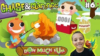 Chase & Clarence: STOP SNORING SO LOUD 🏕️ CAMPING Fun Activities | DOH MUCH FUN Animated Shorts #6