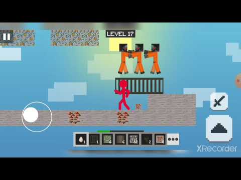 Stickman vs Multicraft Lucky Block - Gameplay Walkthrough All Levels /// 16 - 19 Games Free