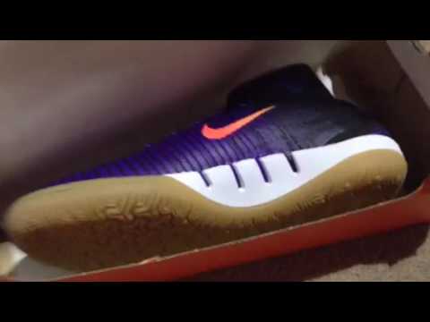 Unboxing Nike MercurialX Proximo II IC (purple,Orange)