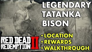 Red Dead Redemption 2 - Legendary Tatanka Bison (Location, Rewards, Walkthrough)