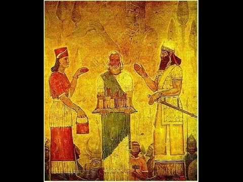 Painting from Ararat Kingdom with Hermetic message decoded