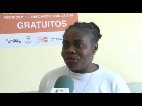 Entrega de premios a los centros de salud de Bioko-Norte por el Proyecto Reducción de la Mortaliadad Materna y Neonatal del UNFPA.