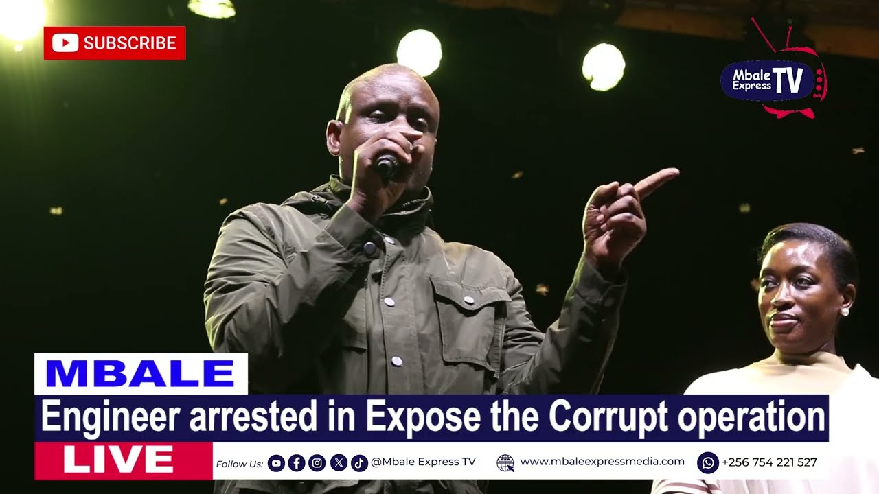 Mbale engineer arrested in Hotel after running from the field with Minister Balaam during monitoring