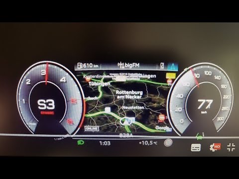 Audi A7 50 TDI Beschleunigung 0 auf 100 Km/h, Acceleration Audi A7 50 TDI 0 - 62 mph