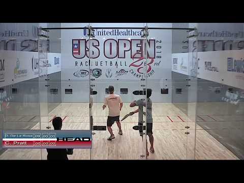 2018 US OPEN: Round of 16: Daniel De La Rosa vs. Charlie Pratt
