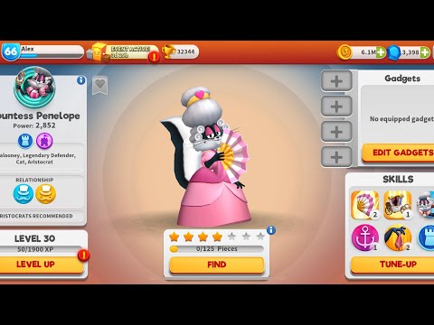 I unlocked Countess Penelope - Looney Tunes