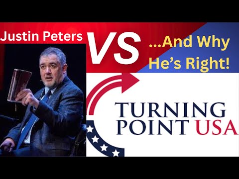 Justin Peters Goes After TPUSA and Says "If They Continue They Will Reap the Judgement of God"!