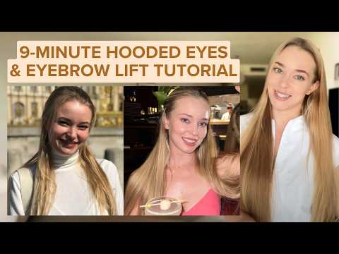 9-Minute Hooded Eyes & Eybrow Lift: Step-by-Step Tutorial