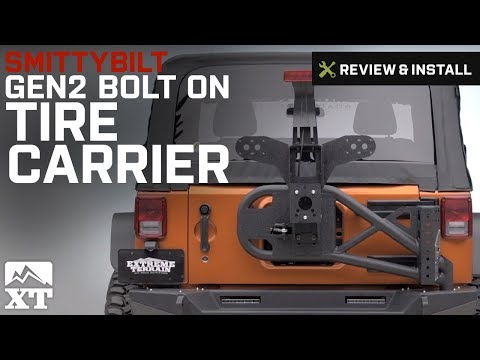 Jeep Wrangler Smittybilt Gen2 Bolt On Tire Carrier (2007-2017 JK) Review & Install