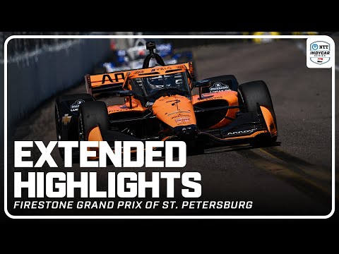 インディ2025 第1戦 セント・ピーターズバーグ（市街地コース）決勝レースハイライト動画