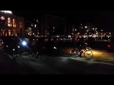 Critical Mass Freiburg Okt.  2019 Abschlussrunde Teil 1