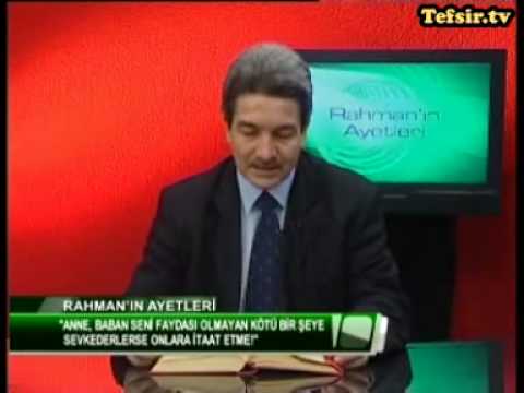 lokman Suresi Kuran Tefsiri   12 - 19 Ayetler   Prof.Dr. Şadi Eren