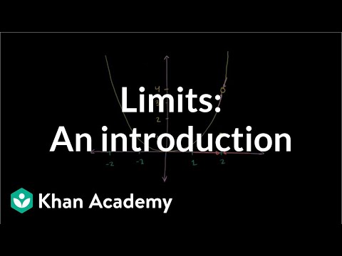 Introduction to limits | Limits | Differential Calculus | Khan Academy