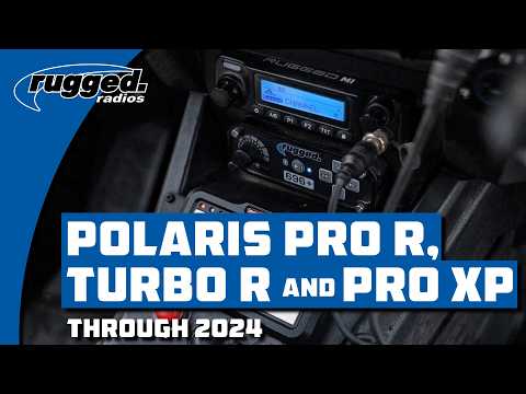 Polaris Pro R, Turbo R and Pro XP (through 2024) Intercom Kit Installation