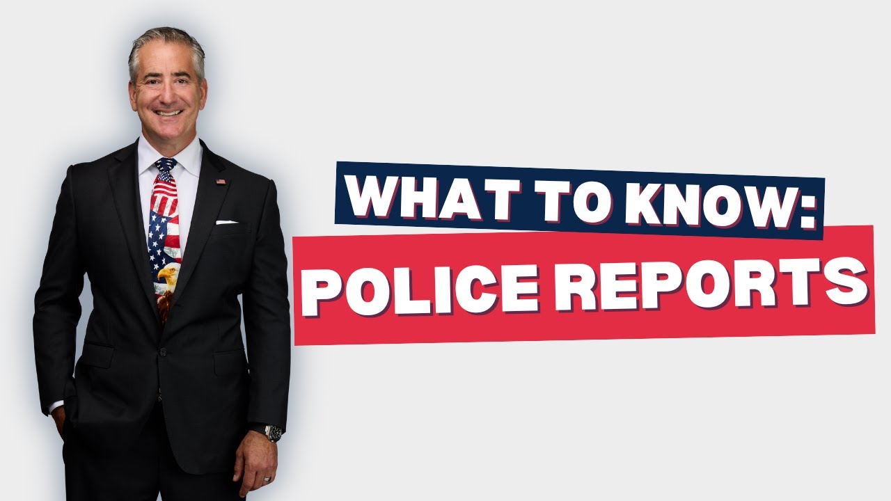 Police Reports (When Should You Get One) – Ask The Expert