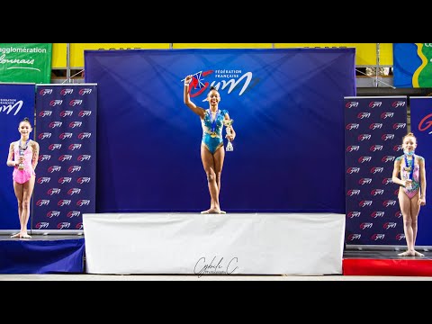 Lylou Championne de France en Nat C 12-13 ans Janvier 2022