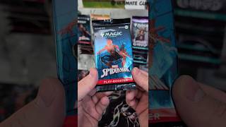 MTG Magic the Gathering TCG Universes Beyond Marvel Spider-Man Play Booster Pack opening