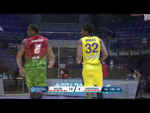 UNET CREDIT Holon Highlights vs  Pinar Karsiyaka