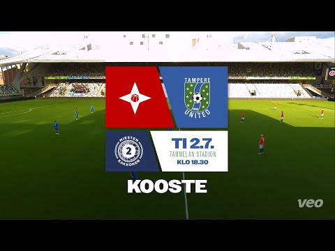 KOOSTE: TPV – Tampere United / Kakkonen / 2.7.2024 / Tammelan Stadion