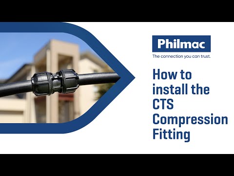 How to install the Philmac CTS Compression Fitting