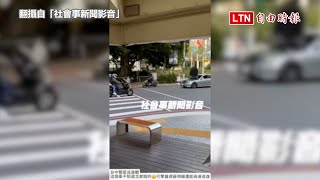 [問卦] 台中駕駛引擎蓋全開警察還追不到?!