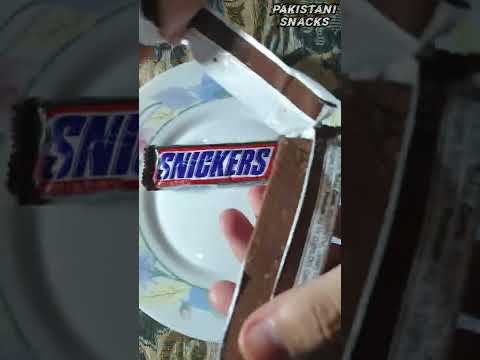 Snickers Chocolate Bar Shorts  4K