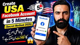 Create a USA Facebook Account in 5 Minutes (Secret Method 2026)