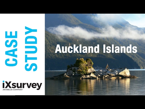 Case Study: Surveying the Auckland Islands // iXblue // Marine Survey Specialists