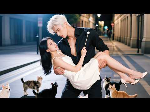 She Saved the Injured “Cat King”—10 Years Later He’s a Powerful CEO Who Marries Her at First Scent!