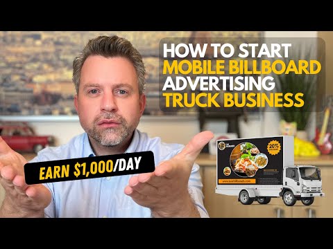 , title : 'How to Start a Mobile Truck Billboard Advertising Business // How To Make Money Episode 11'